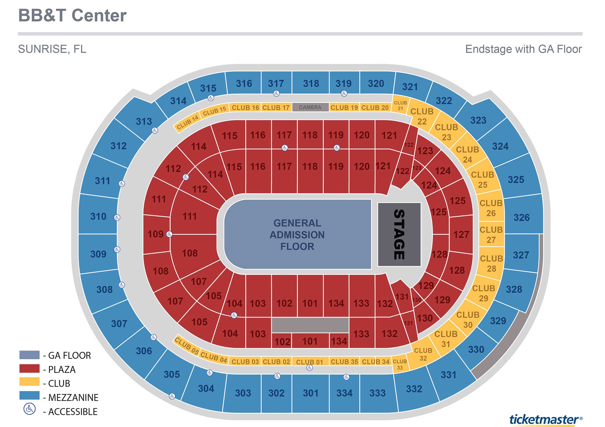 Seating Charts BB&T Center