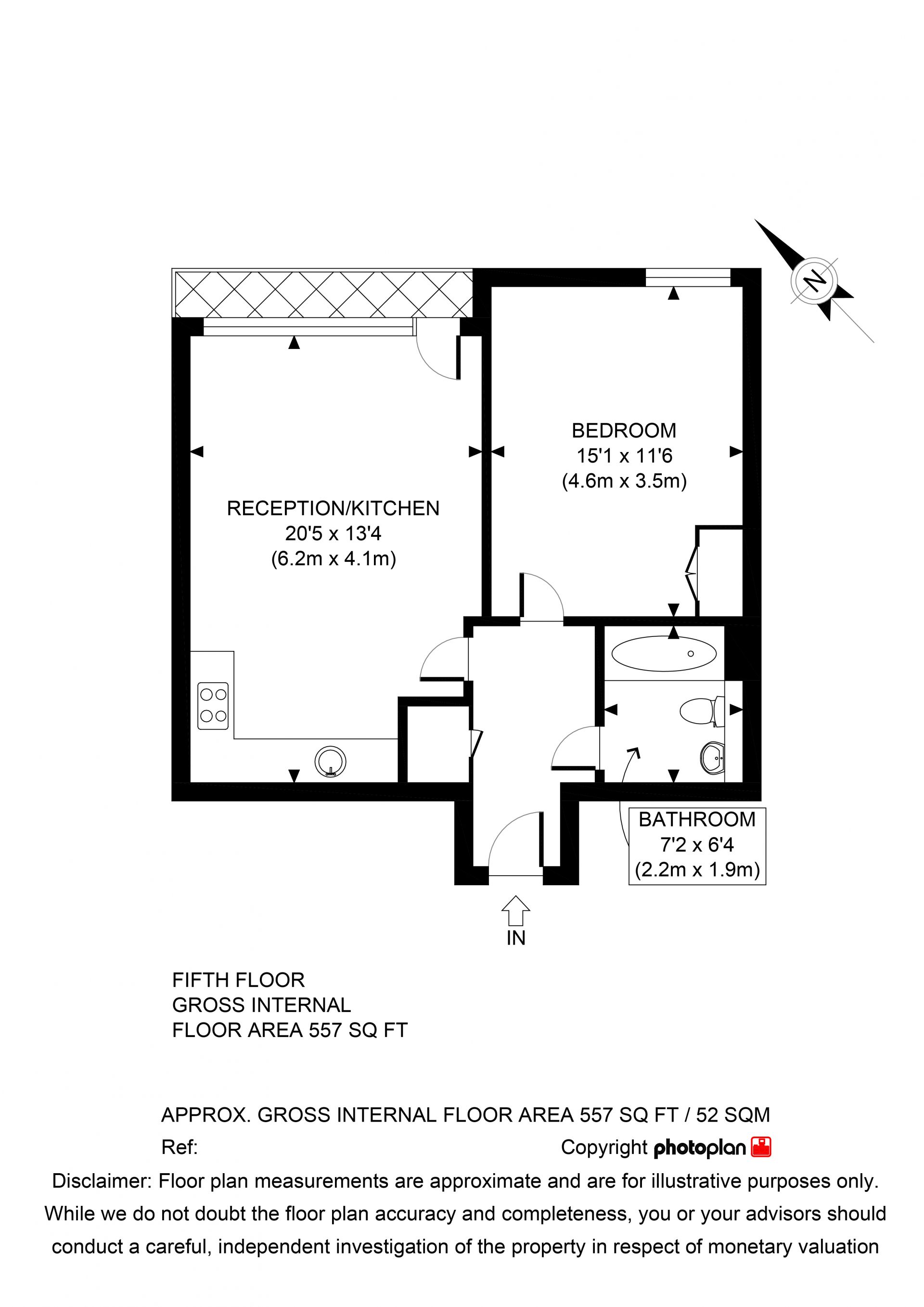 1 Bedroom Flat to rent on E14 Property Search Urbanspaces