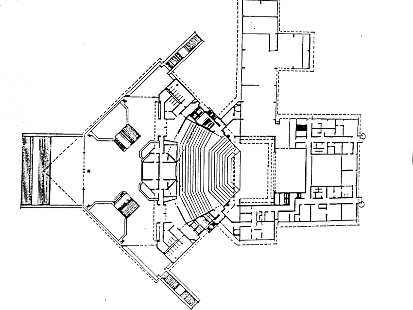10. First Floor Plan, Cultural Center, Calabar (Onyebuenyi