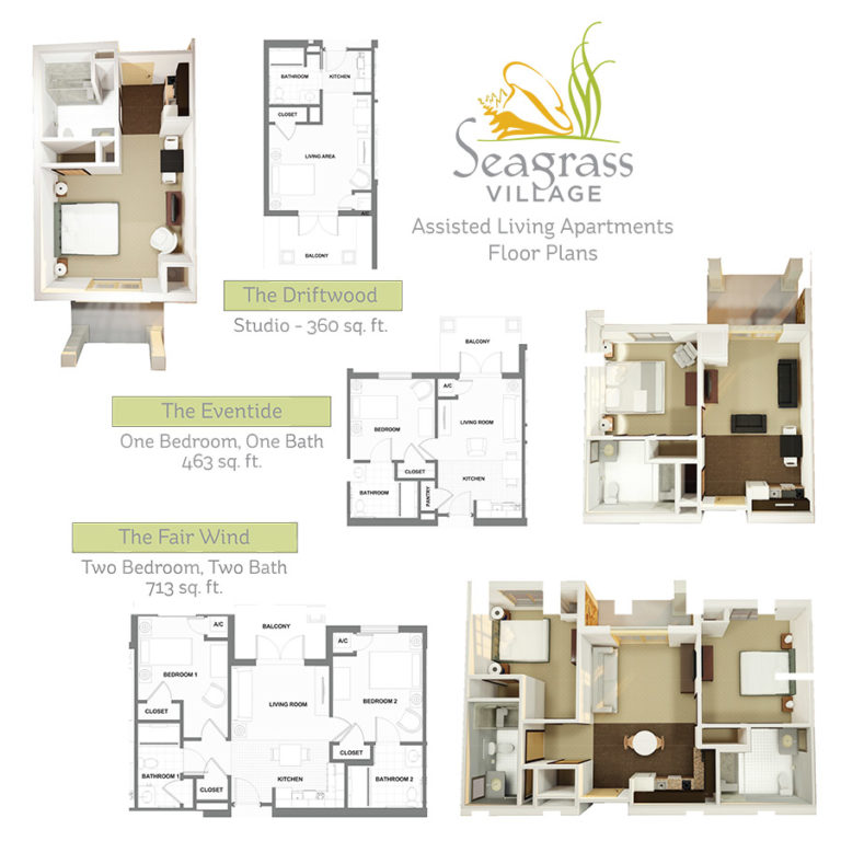 FlemingIslandAssistedLivingFloorPlanPoster