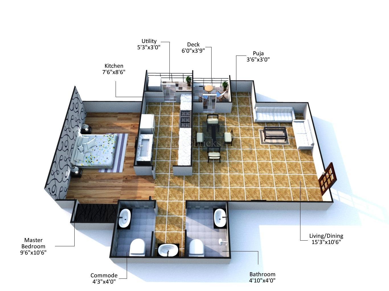 Lodha Casa Rio Gold in Dombivli East Price Rs 33 Lacs