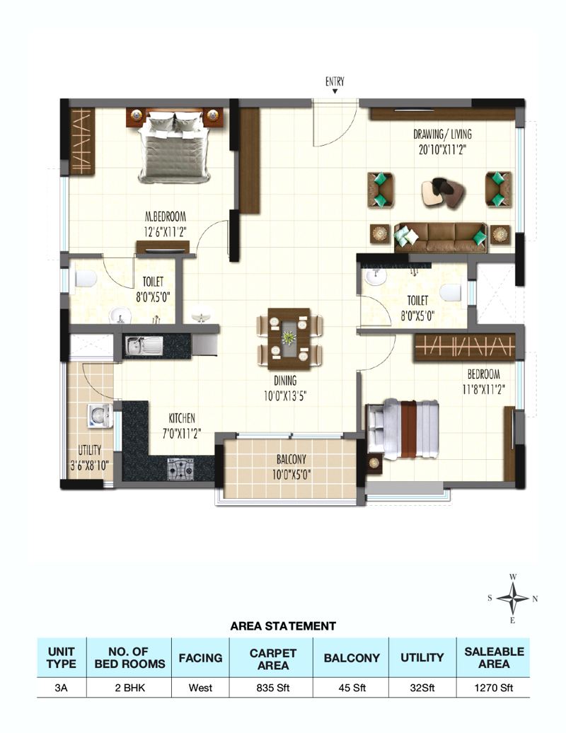 Ramky One Galaxia Phase 2 in Nallagandla, Hyderabad Price