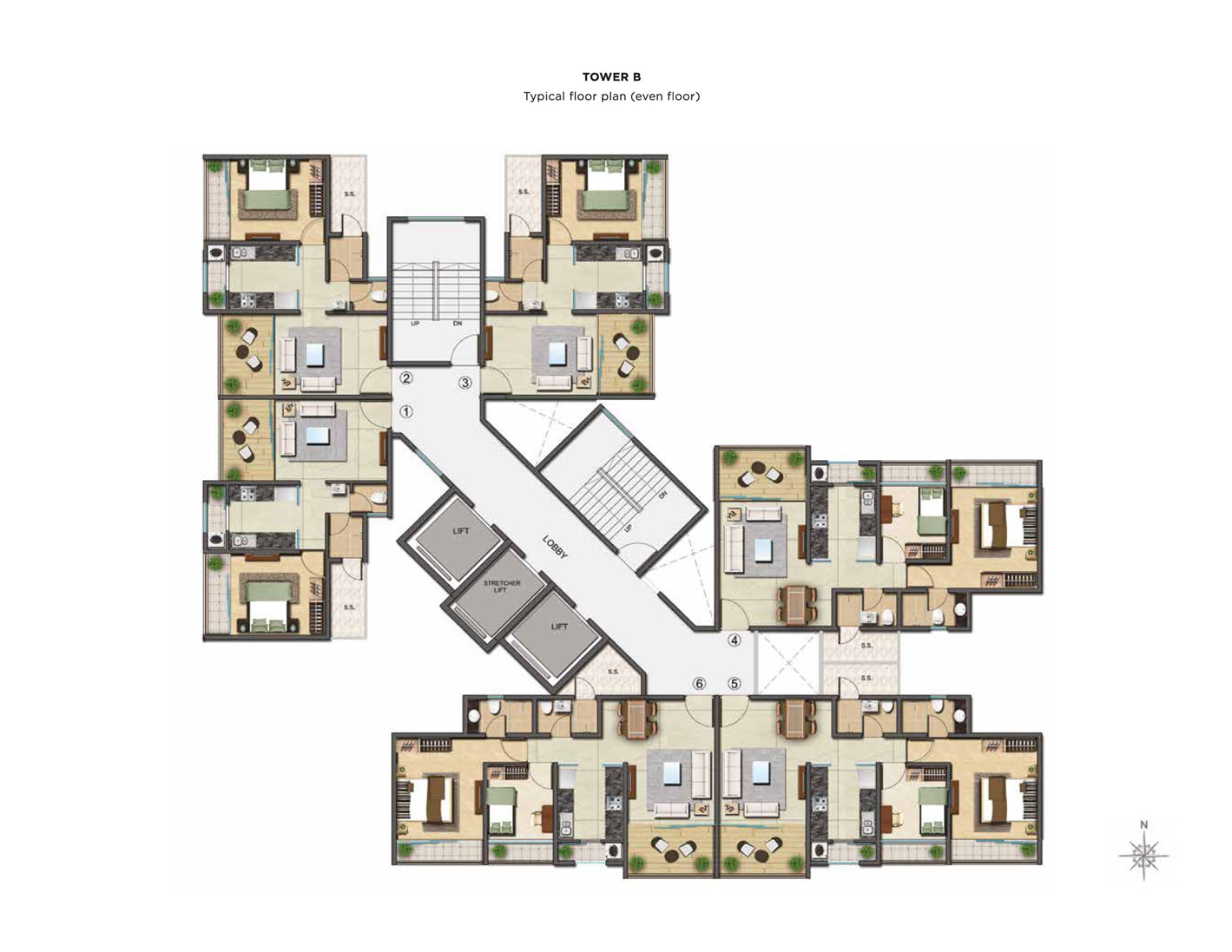 Codename Goldmine Kalyan Mumbai Floor Plans