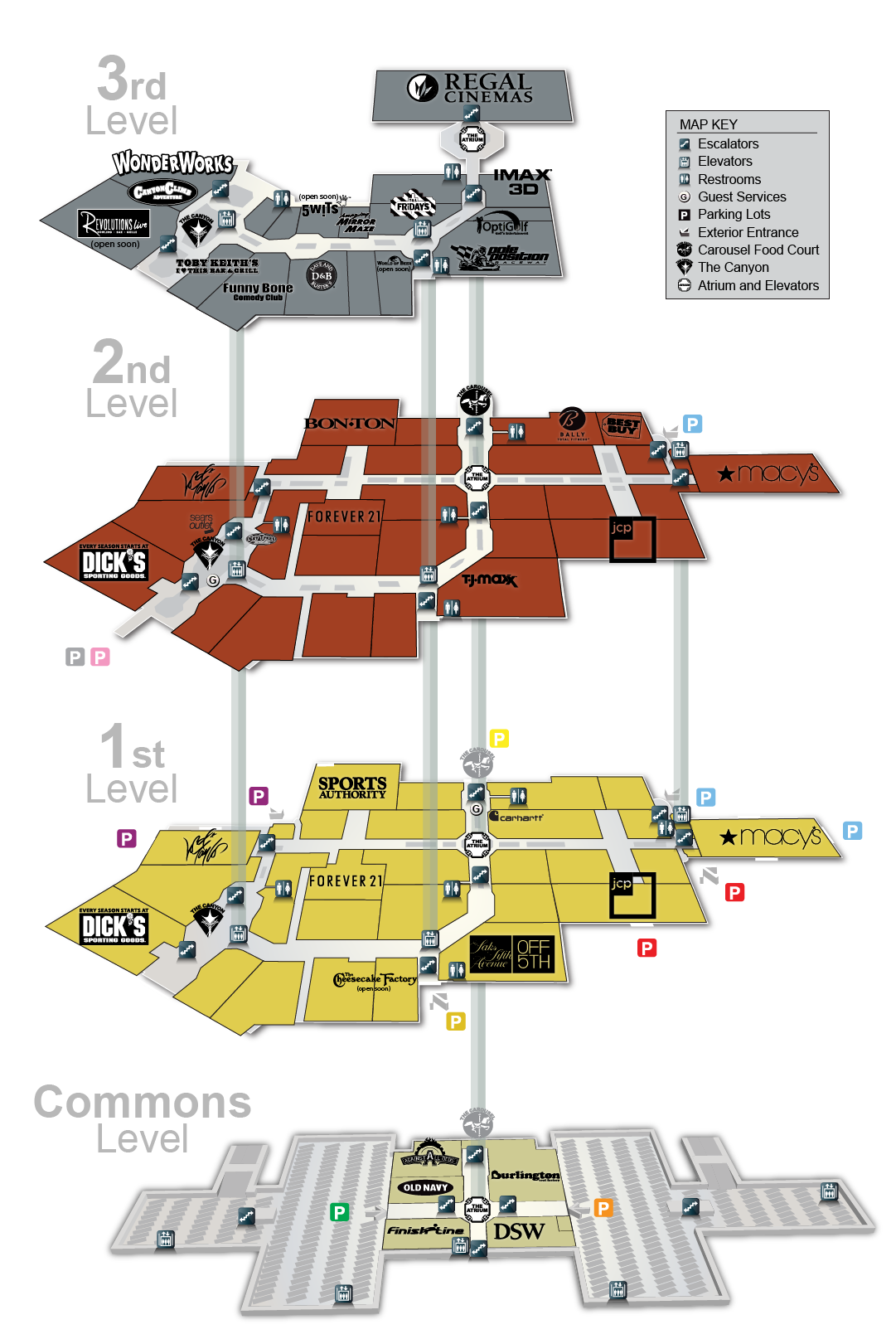 Destiny Usa Floor Plan Floorplans click