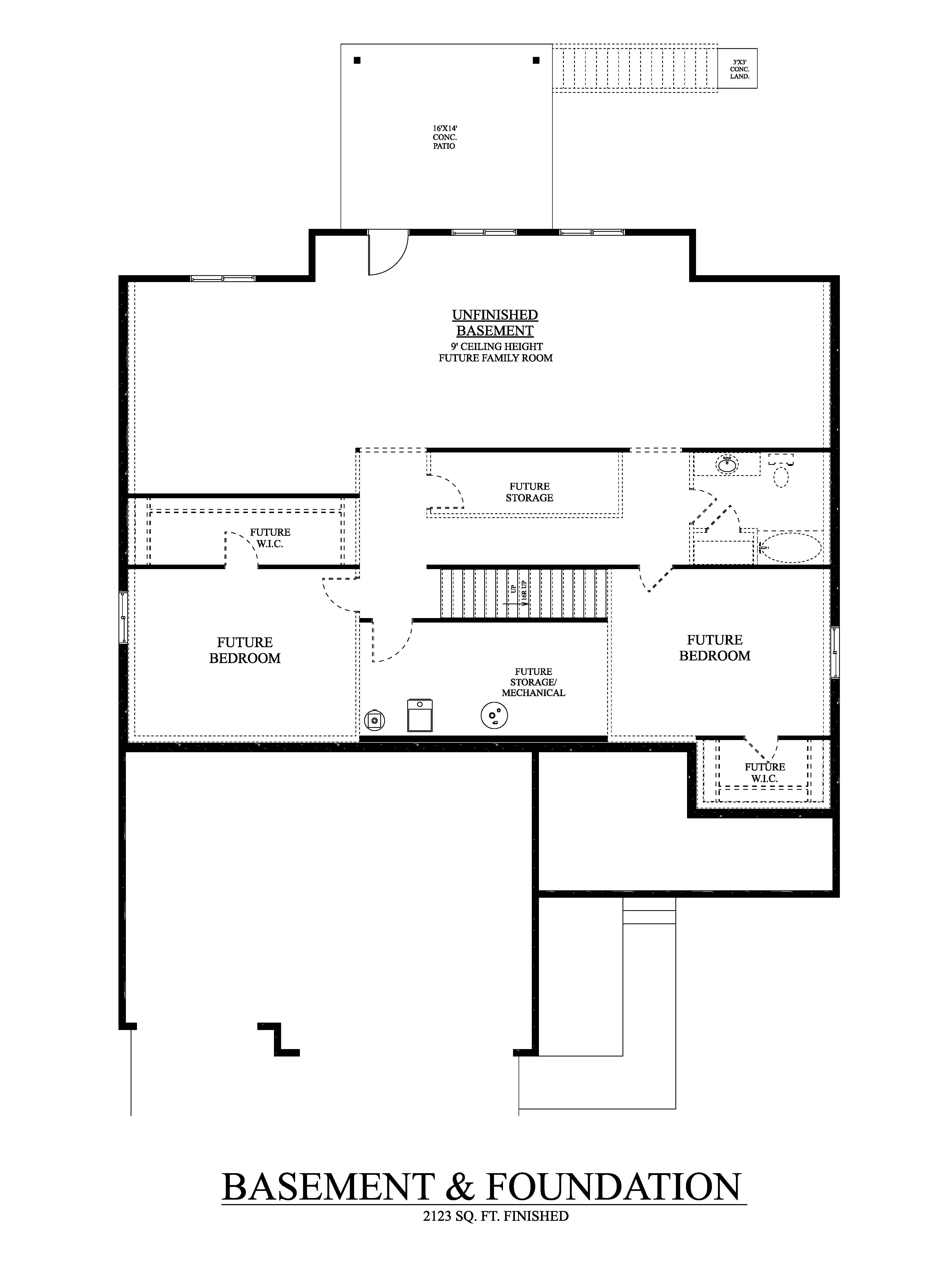 The Homestead WalkOut Basement Floor Plans Listings