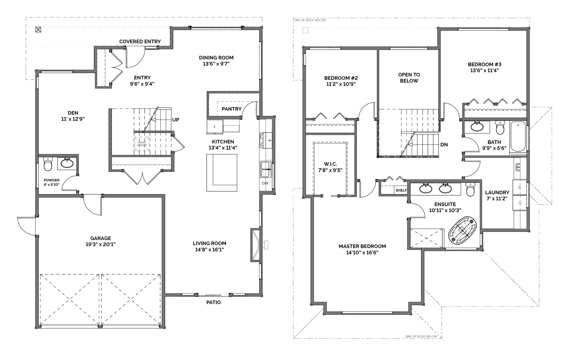 The Hudson Floor Plan Premium home, Efficient Layout