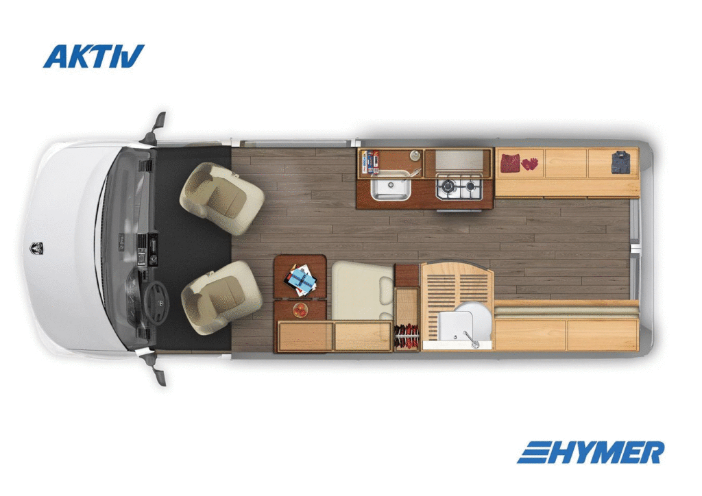 Hymer Aktiv Floorplan Good Life RV