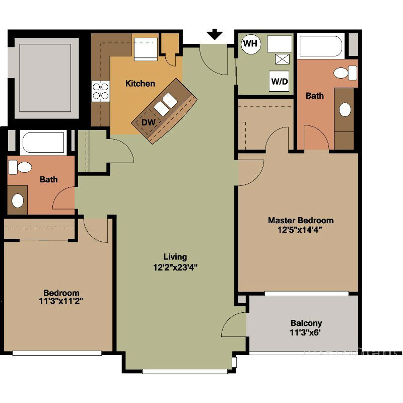 Floor Plan Style A Jackson Square