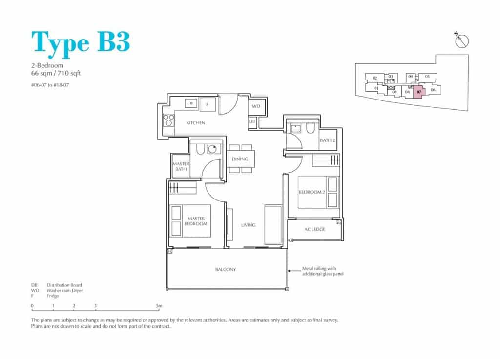 Jui Residences Floor Plans Singapore Excellent Layout