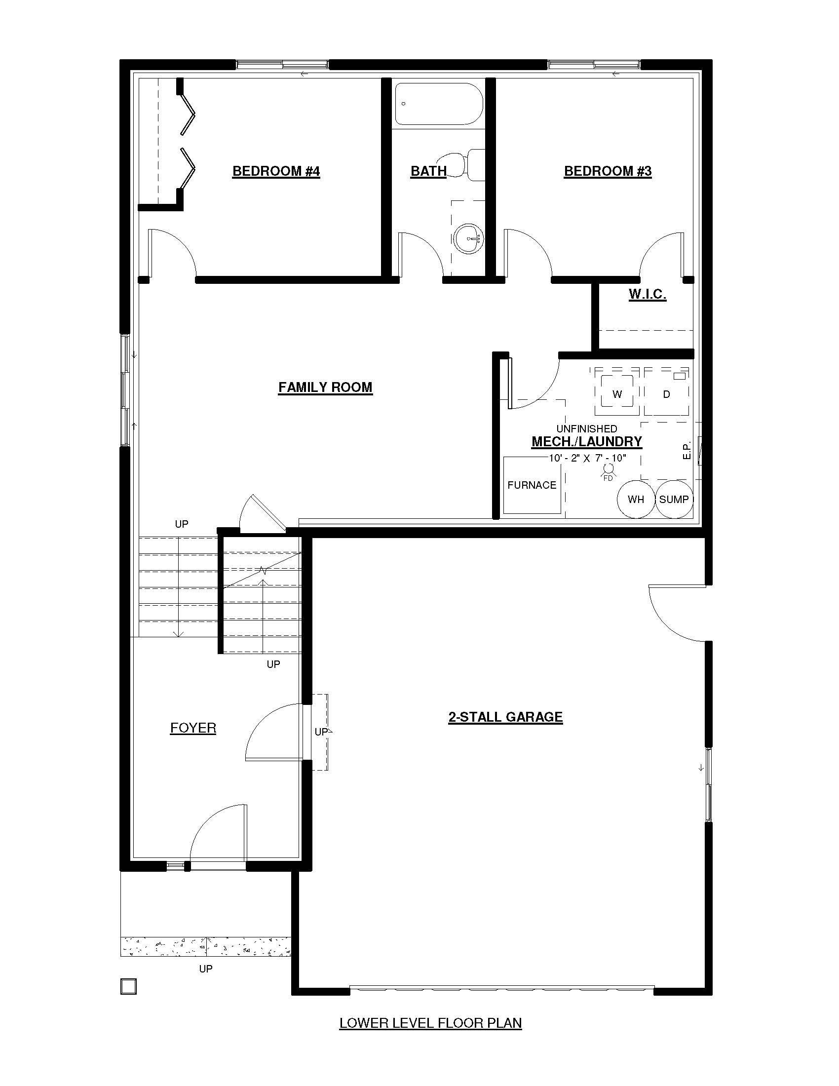 Kitson II Home Floor Plan Jordahl Custom Homes