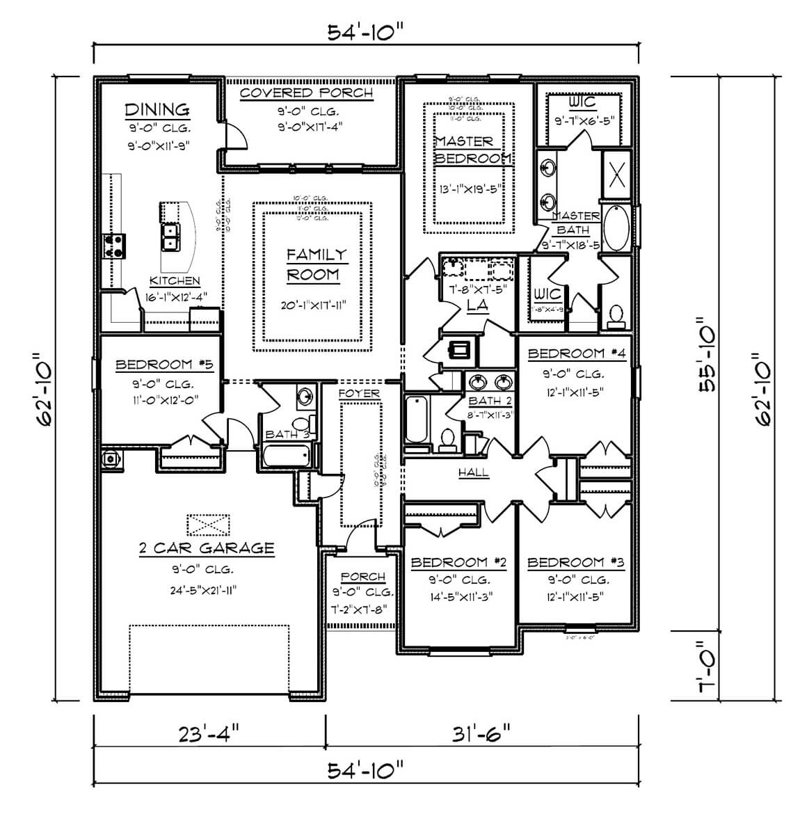 Kaden floorplan by DR Horton in Baldwin County, Alabama