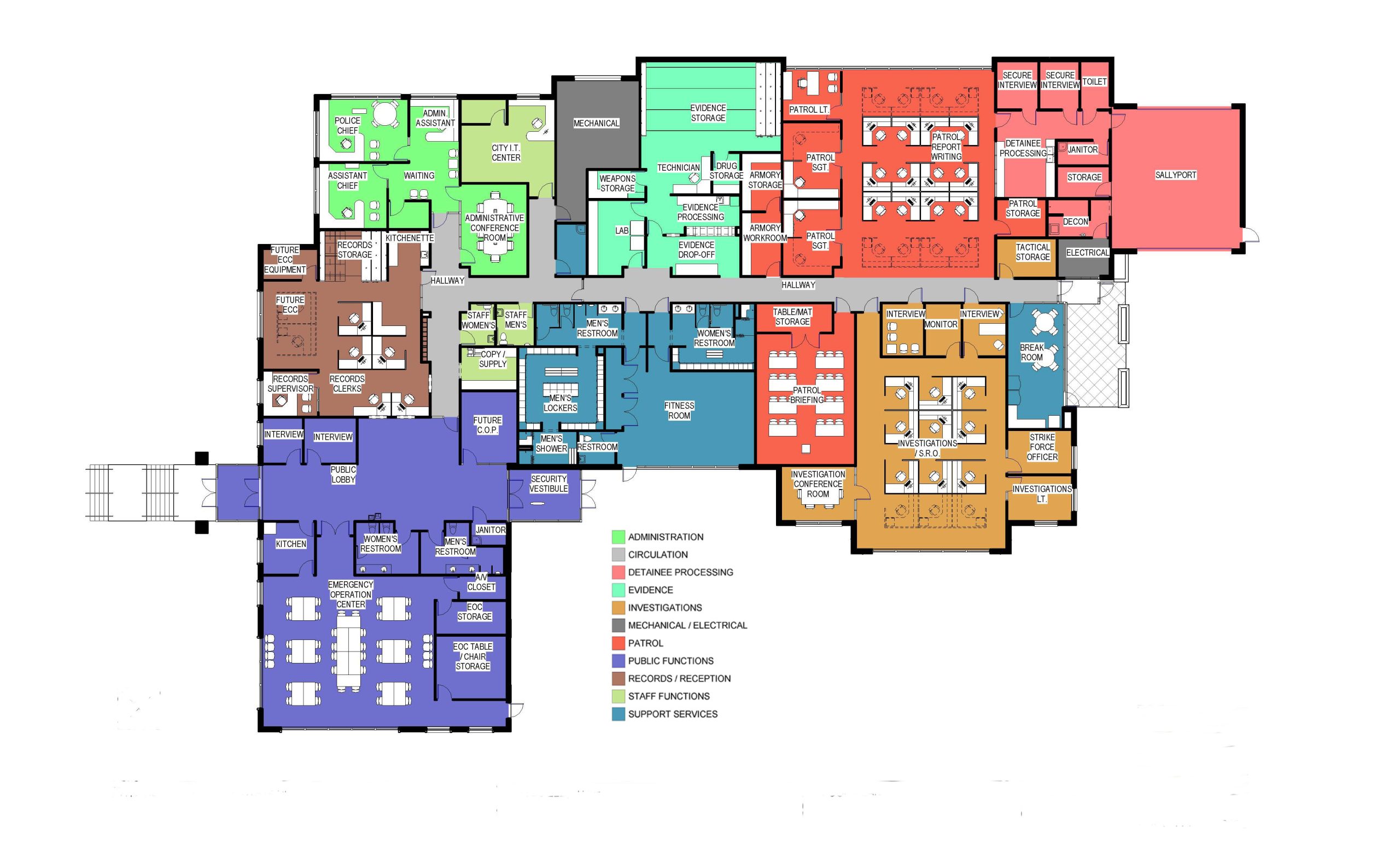 Small Police Station Floor Plan Floorplans click