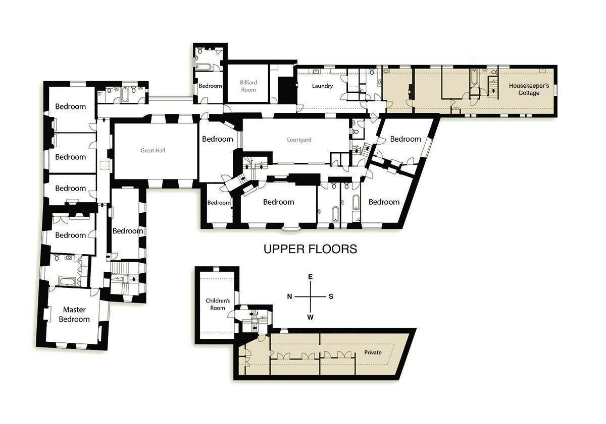 Little Sodbury Manor Upper Floor Plans Luxury Cotswold