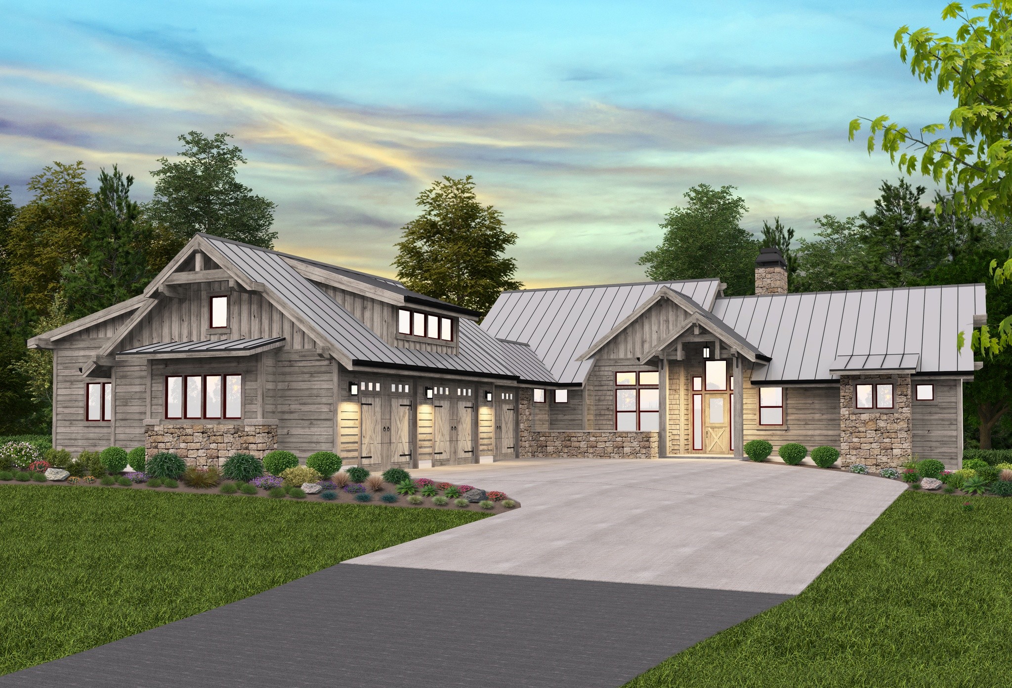 Adirondack Lodge House Plan Modern Lodge Home Design
