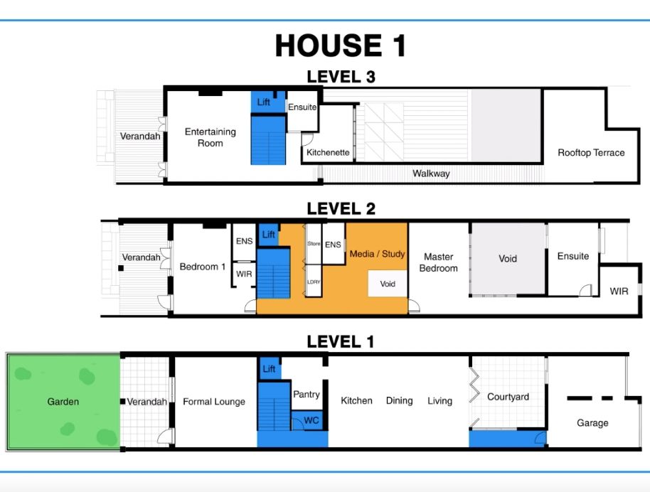 The Block 2019 floorplans Every house at The Oslo is SO