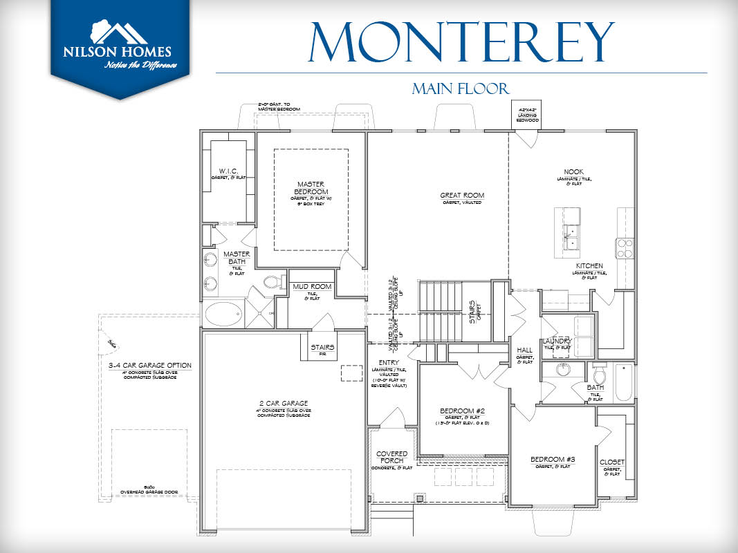 Monterey Model by Nilson Homes New Homes of Utah