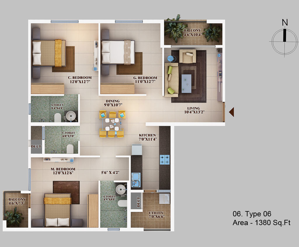 Mahendra Aarna is in Electronic City, Bangalore Project