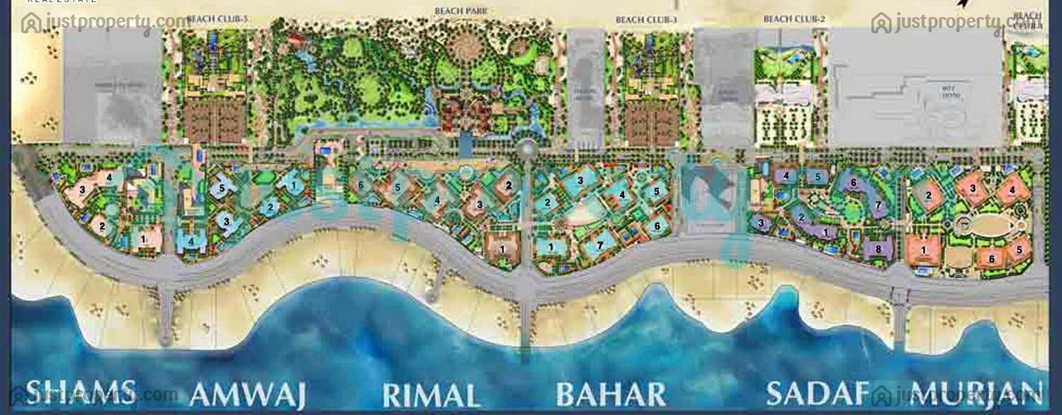 Jumeirah Beach Residence (JBR) Floor Plans