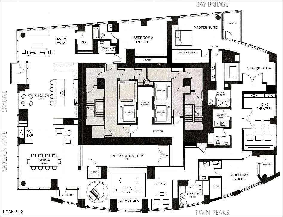 SocketSite™ The Unofficial One Rincon Hill Floor Plan
