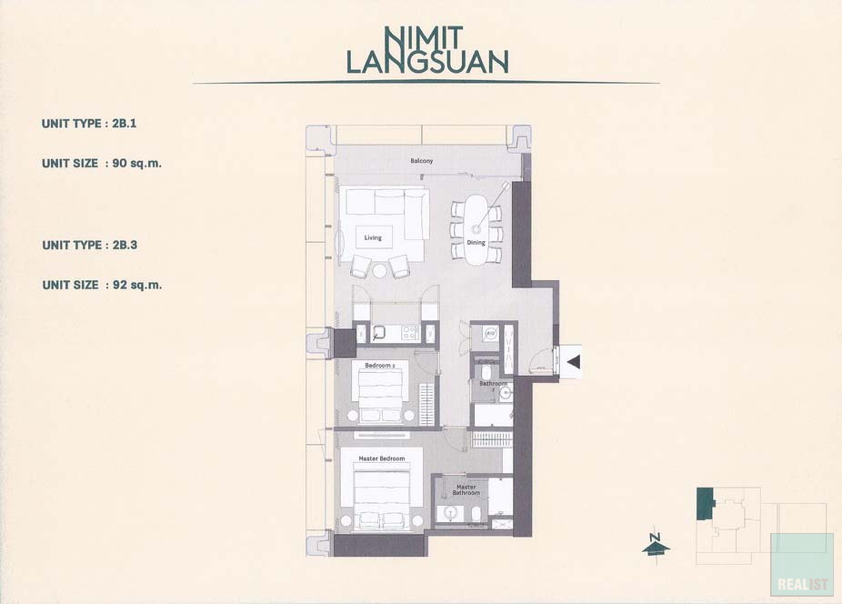 unit type Nimit Langsuan