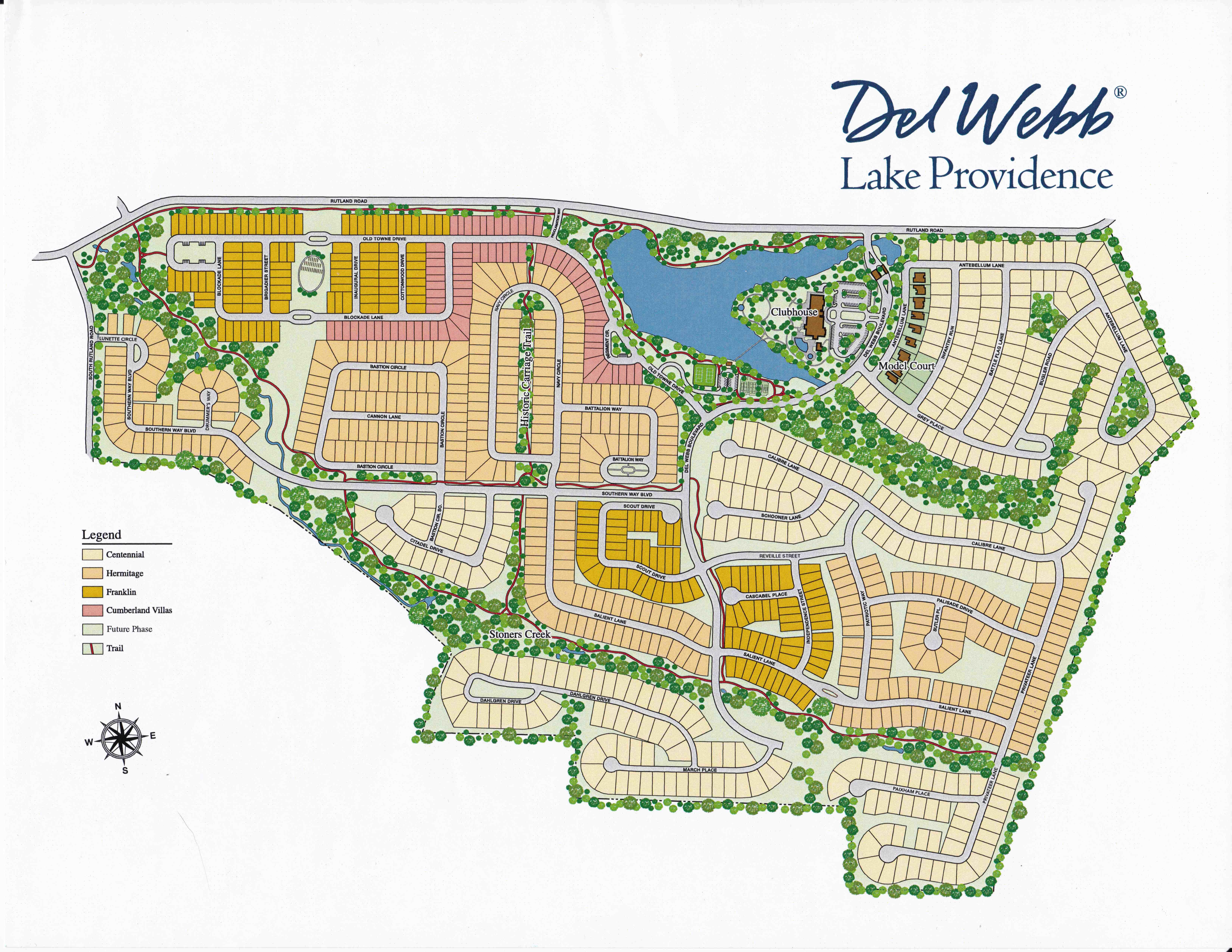 Del Webb at Lake Providence Mount Juliet, Tennessee