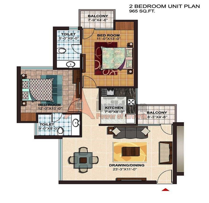 Ramprastha Atrium Floor Plan FloorPlan.in