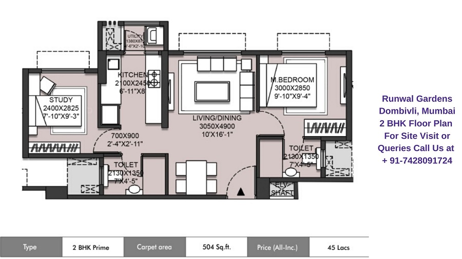 Runwal Gardens Dombivli Mumbai Price Floor plans