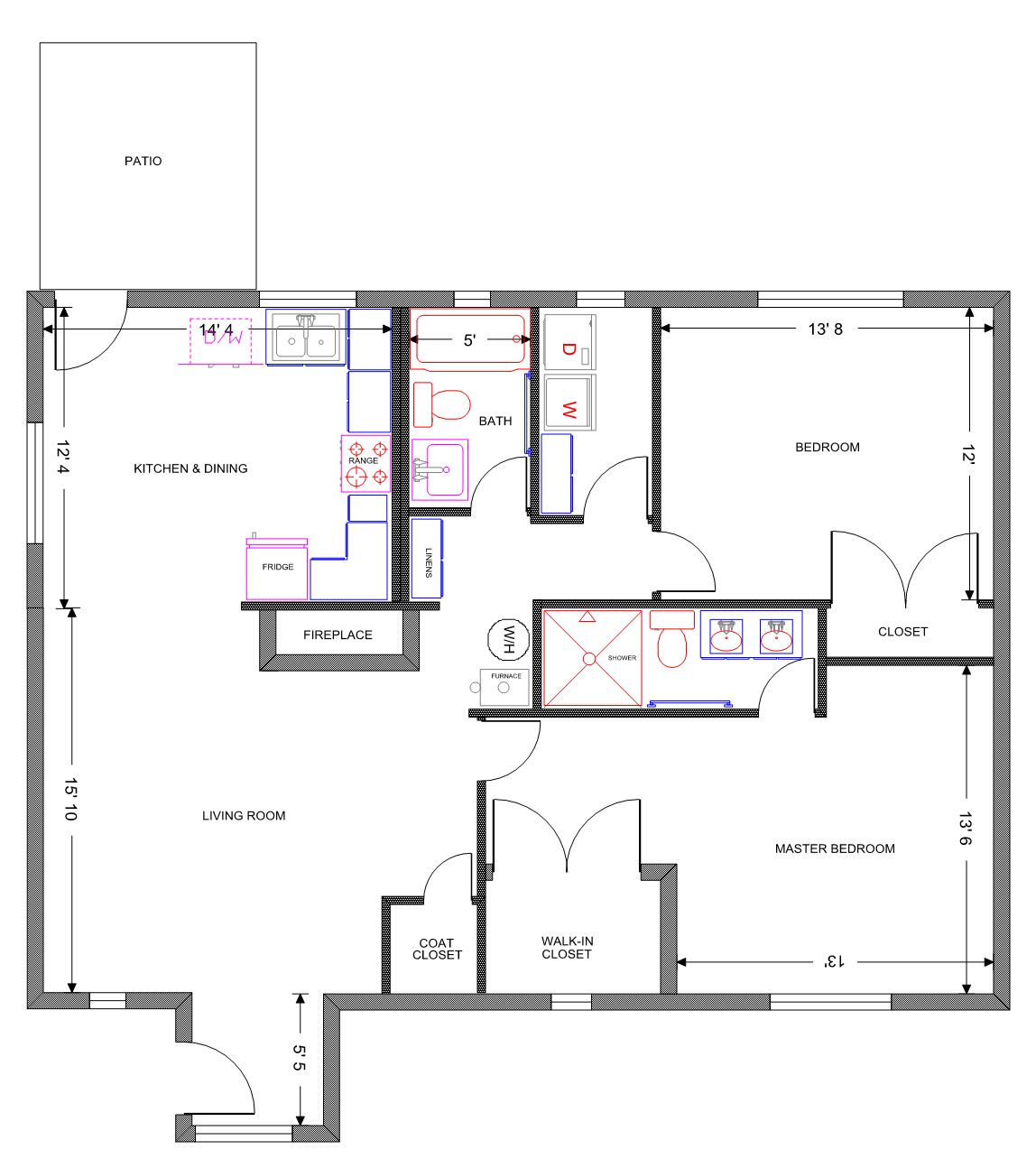 Floor Plan Examples For Homes Modern House
