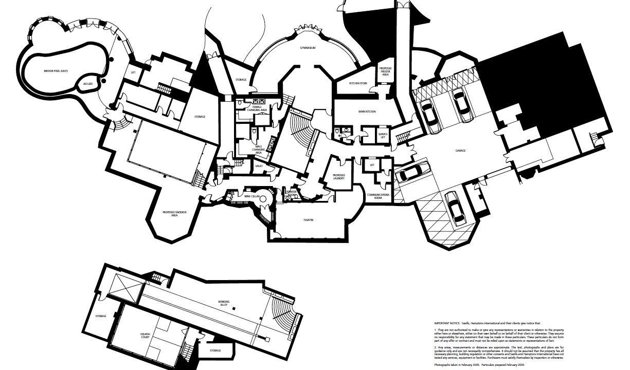 Floorplans Homes of the Rich