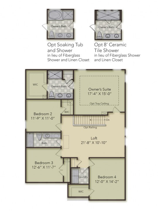 Jarvis Floor Plan at River Mill HHHunt Homes