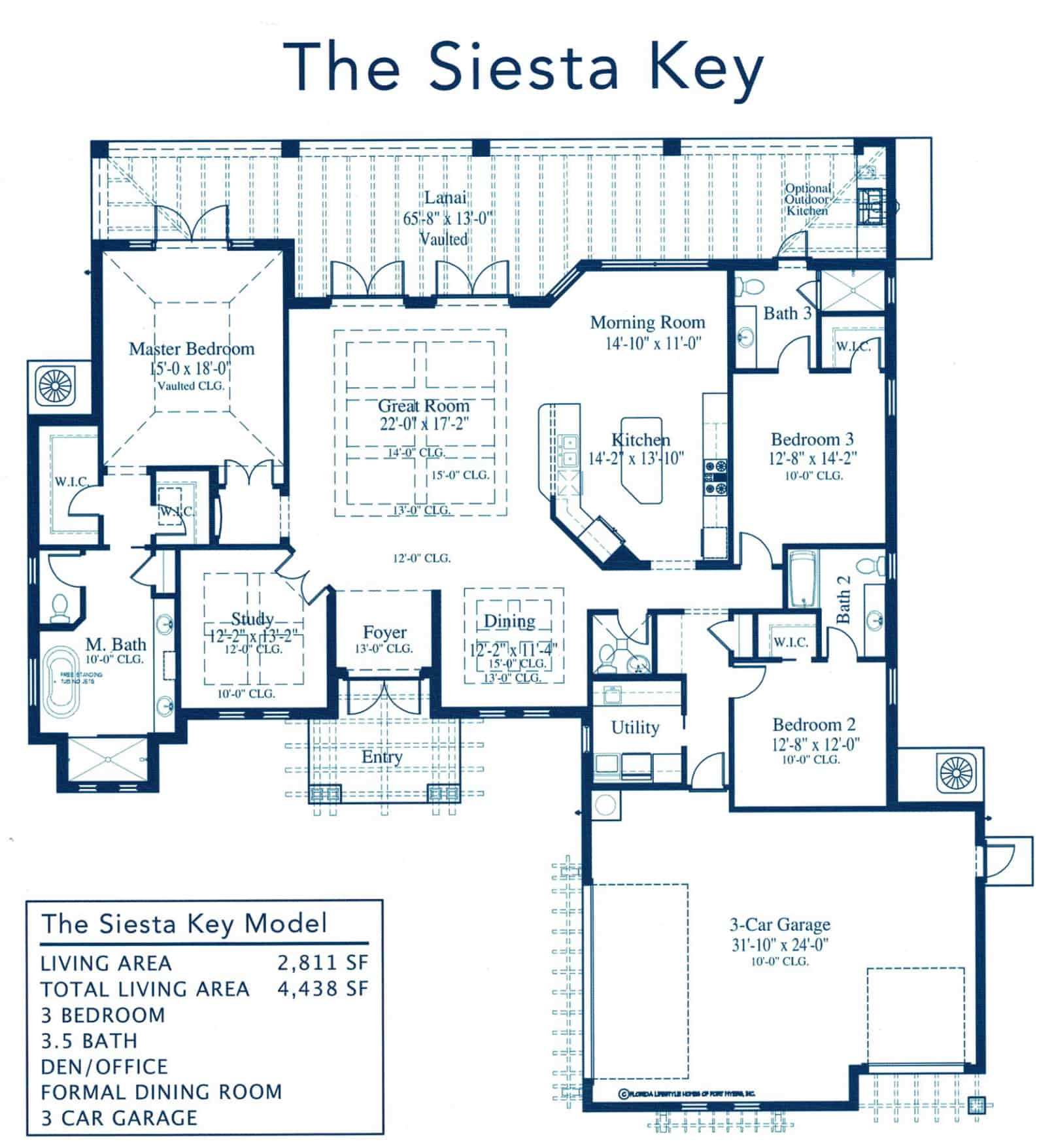 THE SIESTA KEY Florida Lifestyle Homes
