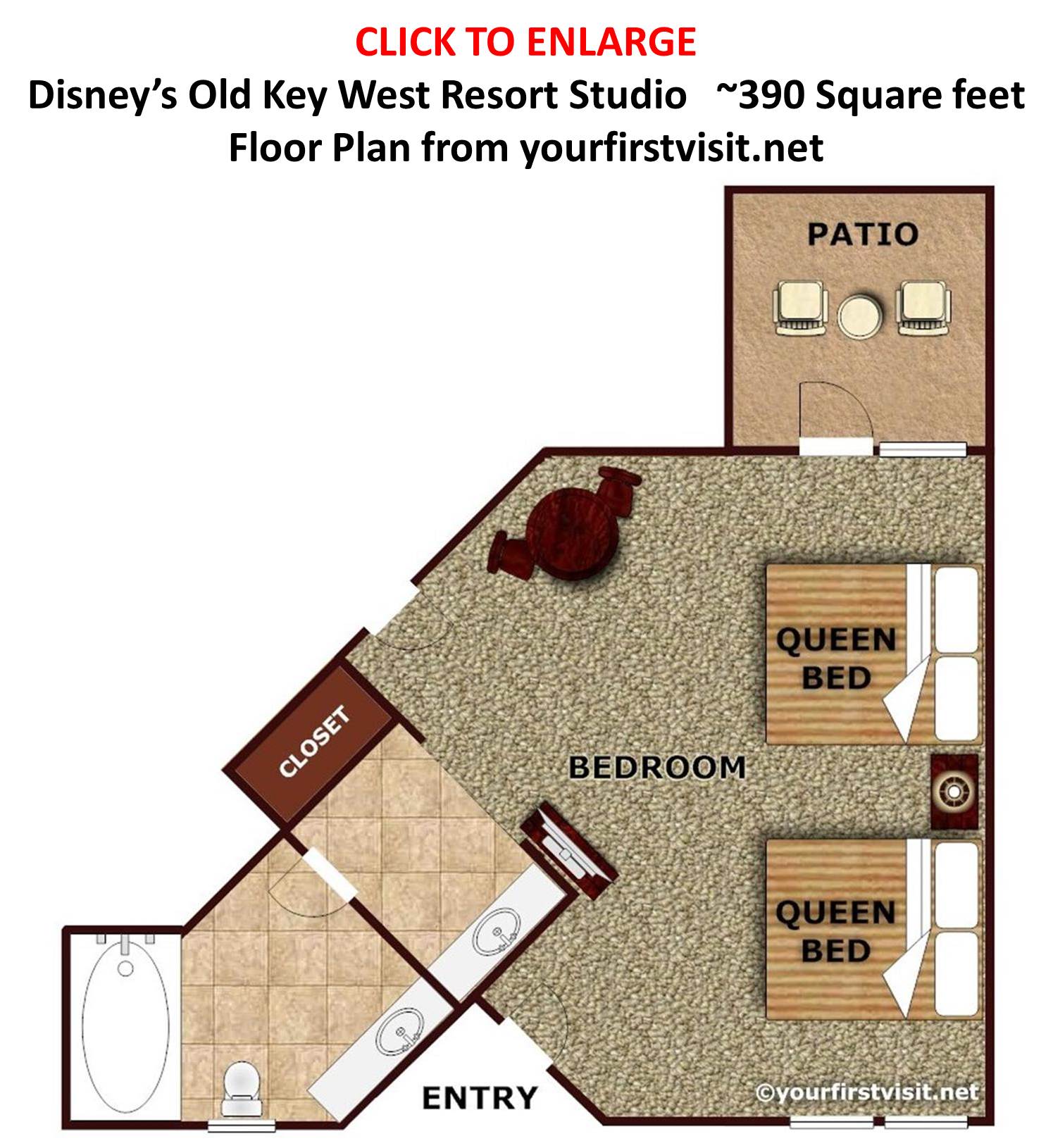 Overview of at Disney's Old Key West Resort