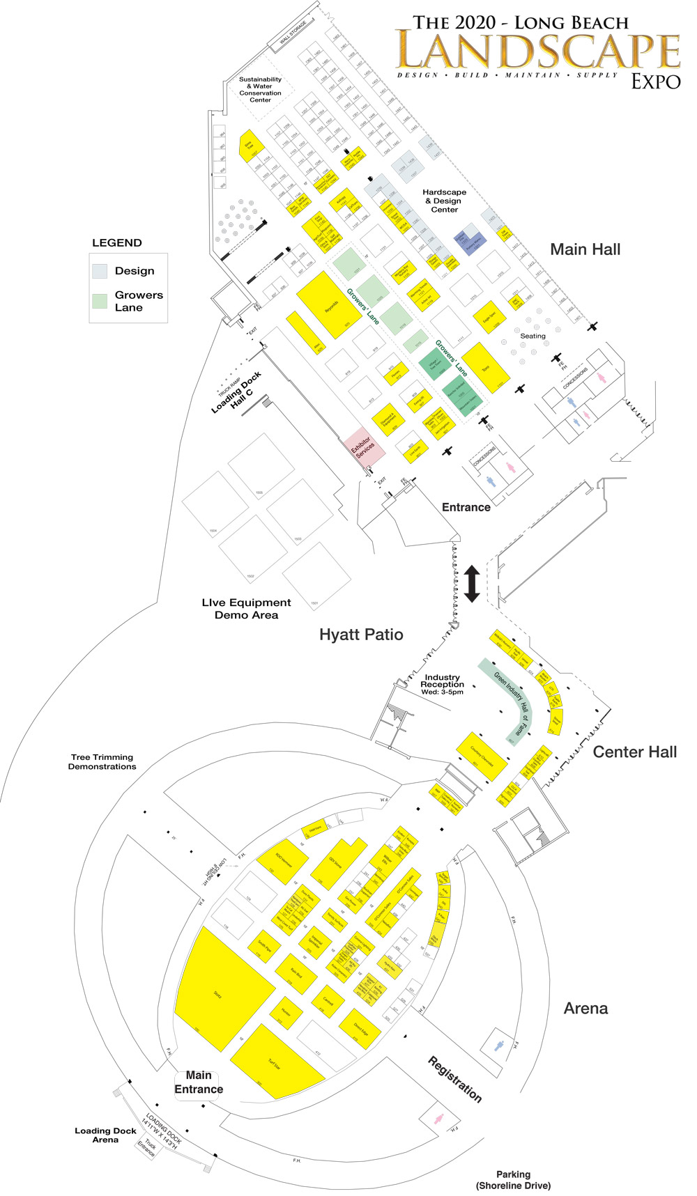 The Landscape Expo 2020 Floor Plan