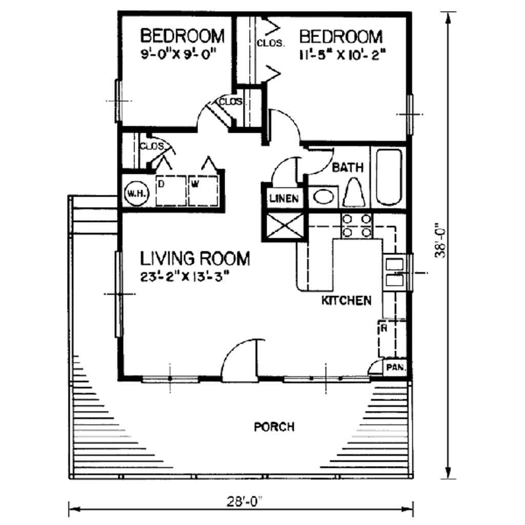 Tiny House Floor Plans And 3d Home Plan Under 300 Square