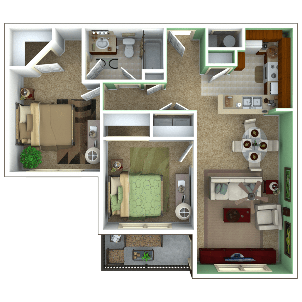 Senior Apartments Indianapolis Floor Plans