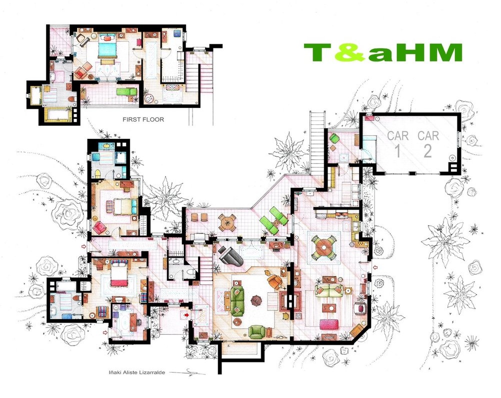  Two and a Half Men Floor PlansInterior Design Ideas.