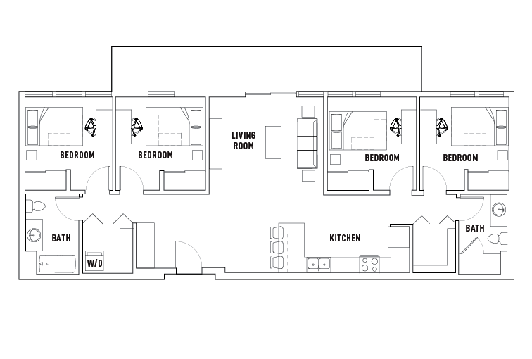 Floor Plans 922 Place ASU Off Campus Student Housing