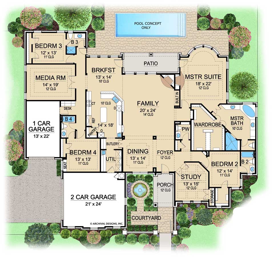 The Manor Floor Plan Floorplans click