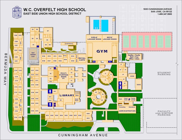 Image result for small high school floor plans School
