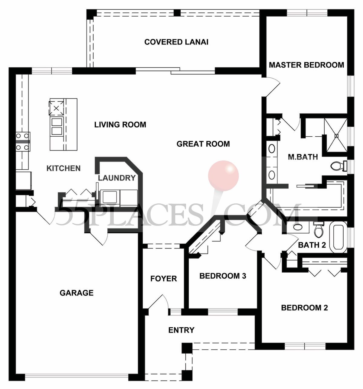 Aberdeen Floorplan 1903 Sq. Ft On Top of the World