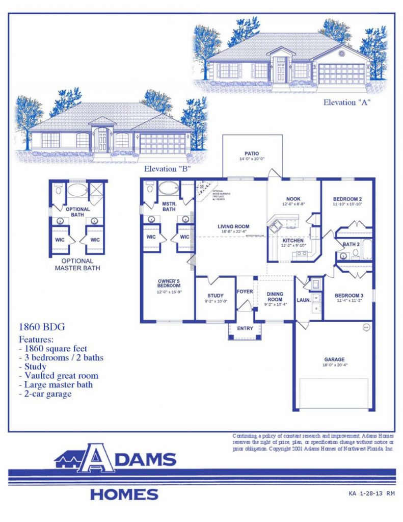 Beautiful Adams Homes Floor Plans New Home Plans Design