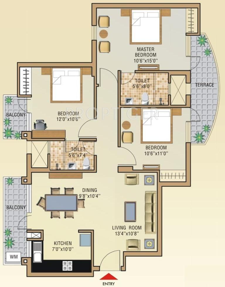 Aditya Celebrity Homes Floor Plans