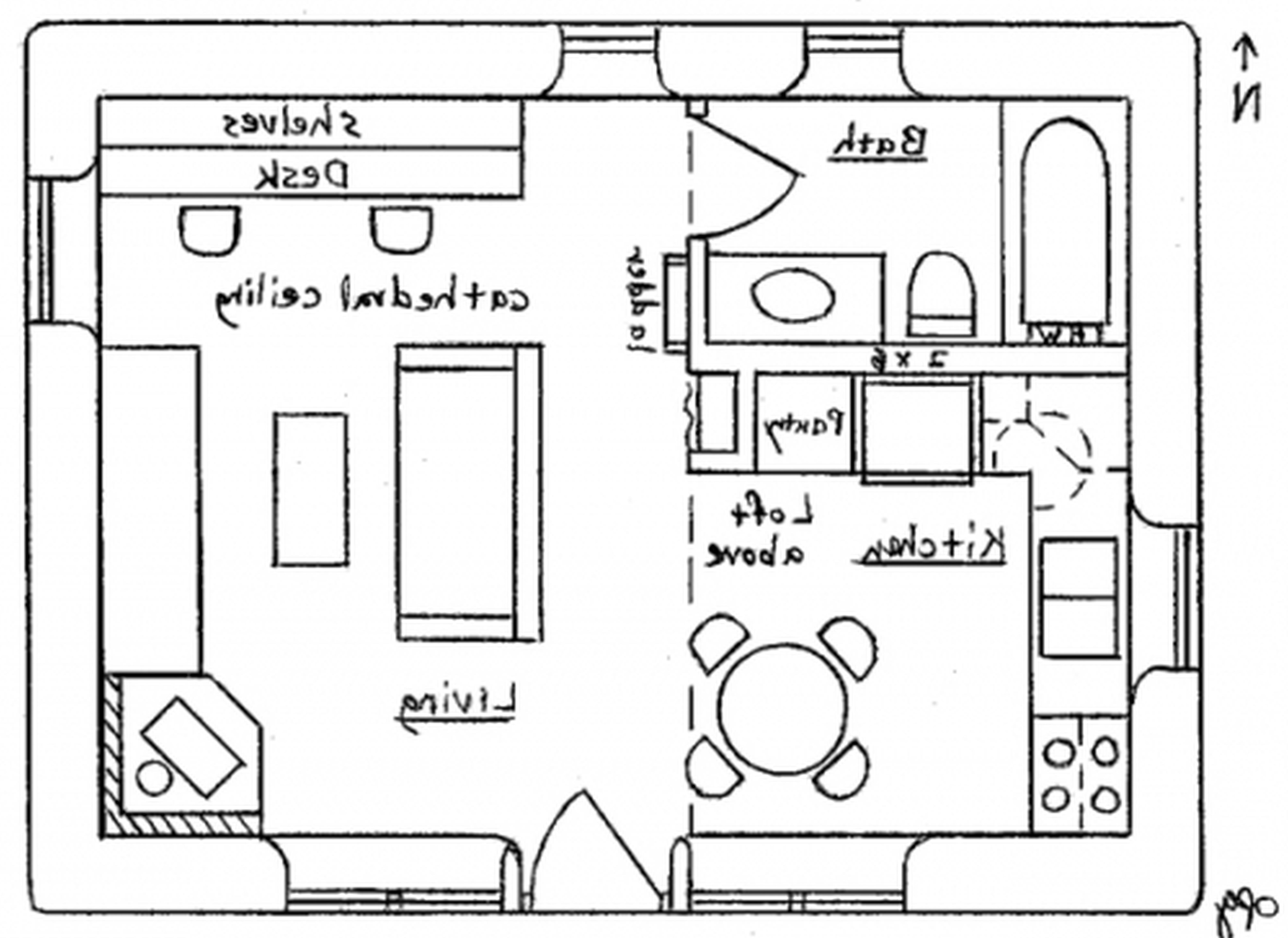 22 House Layout Drawing For A Stunning Inspiration Home