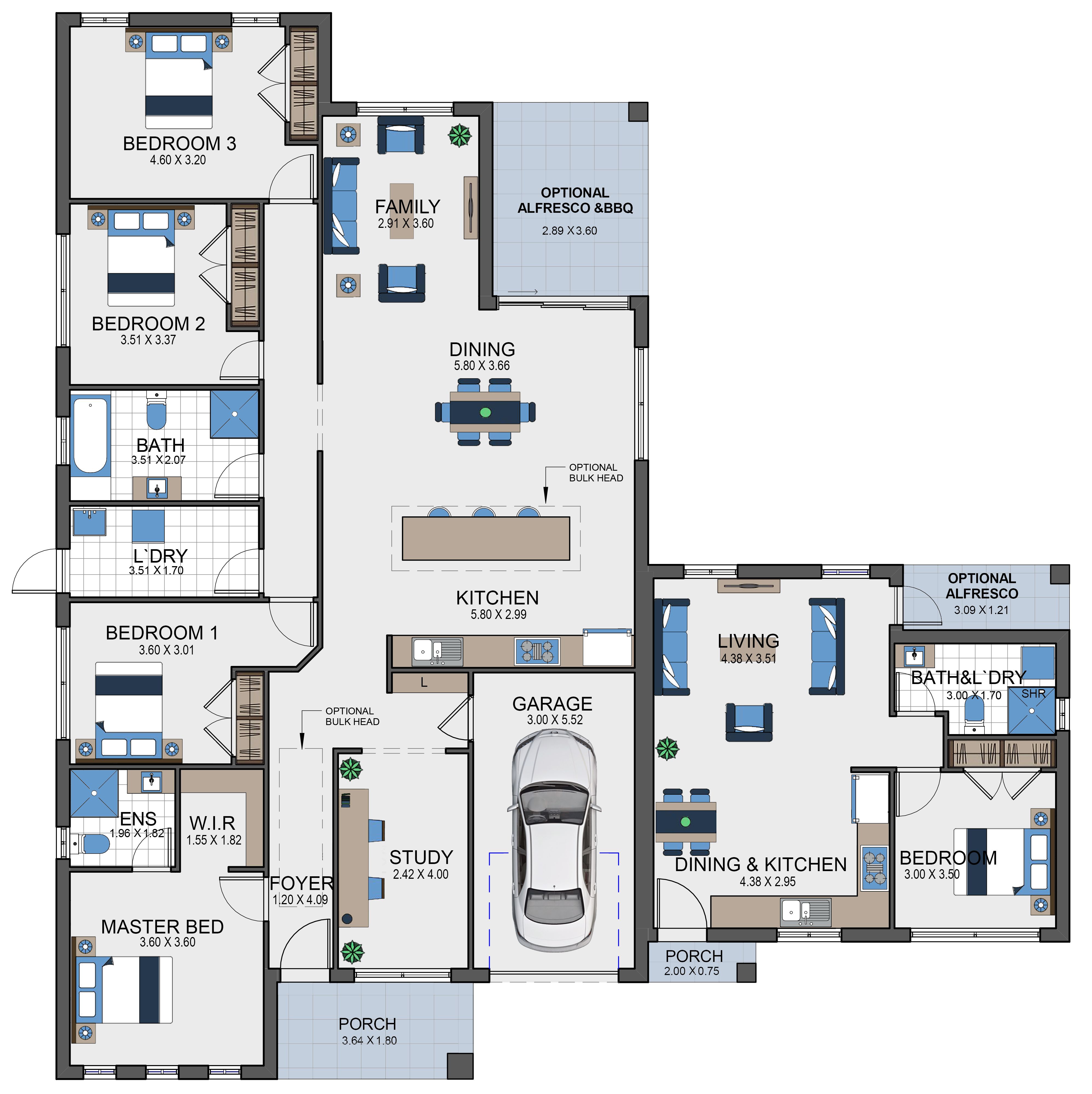 Heritage 27 • Vesta Homes Bungalow floor plans