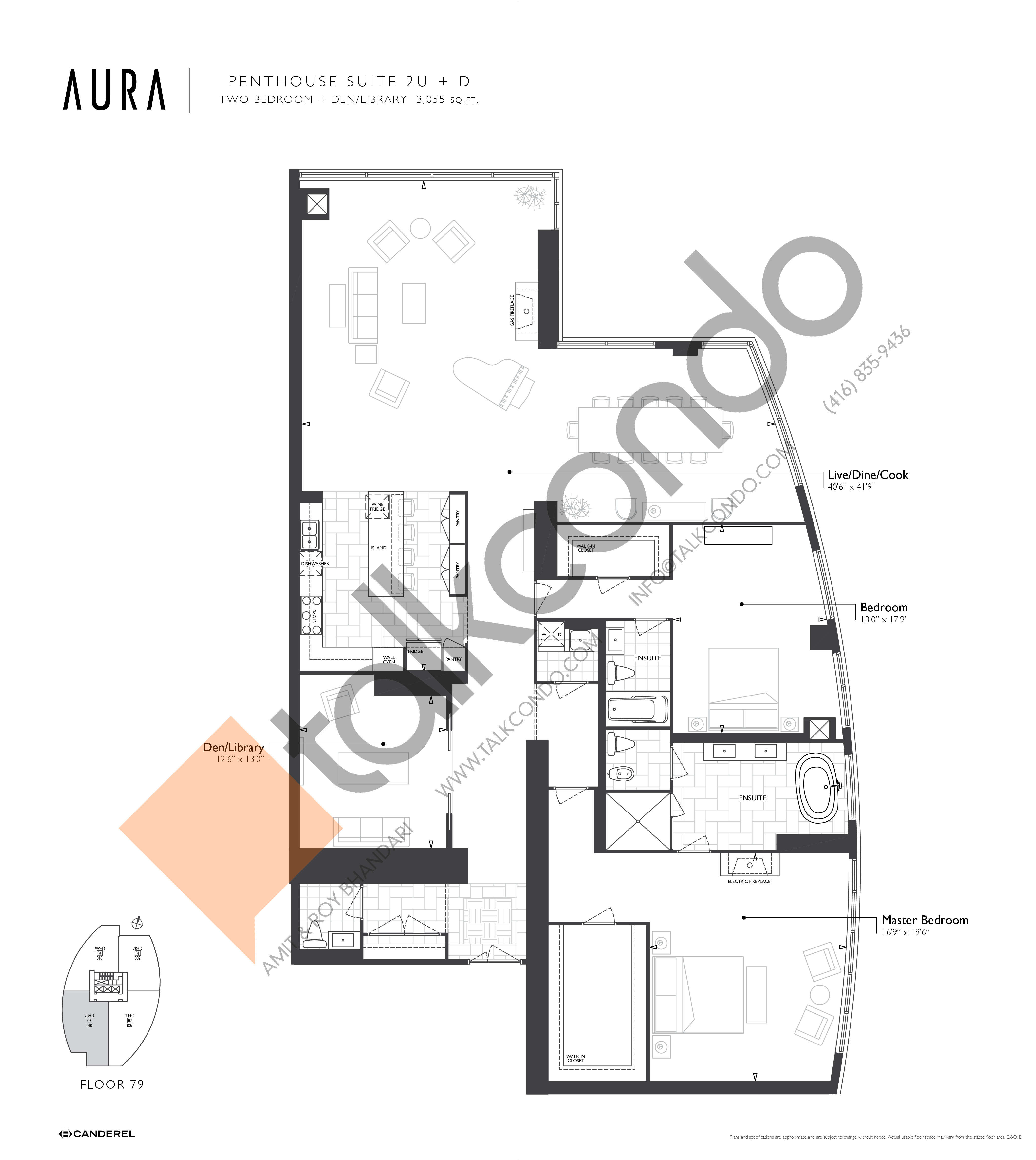 Aura at College Park Condos Floor Plans, Prices