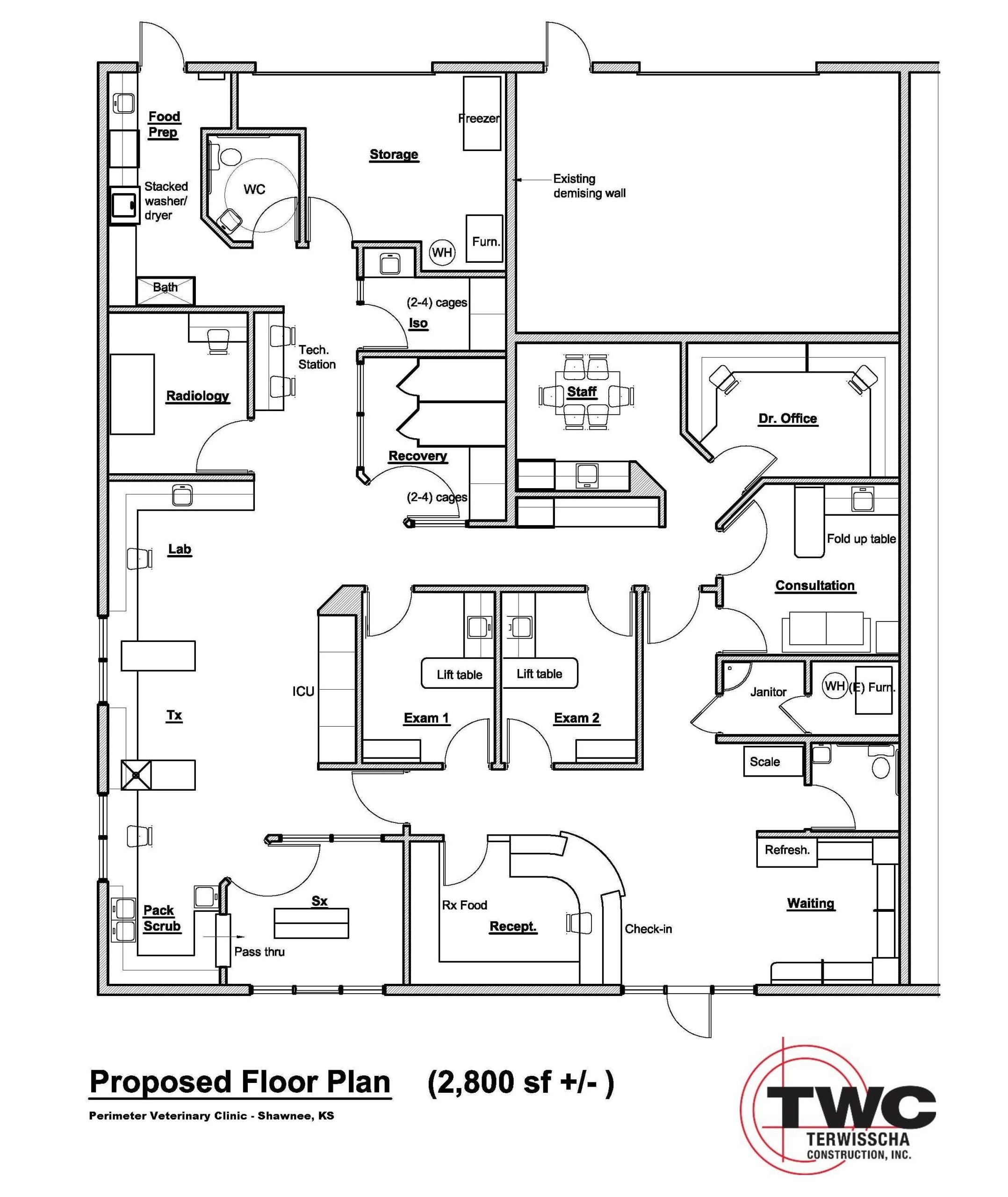 Vet Clinic Floor Plans - floorplans.click