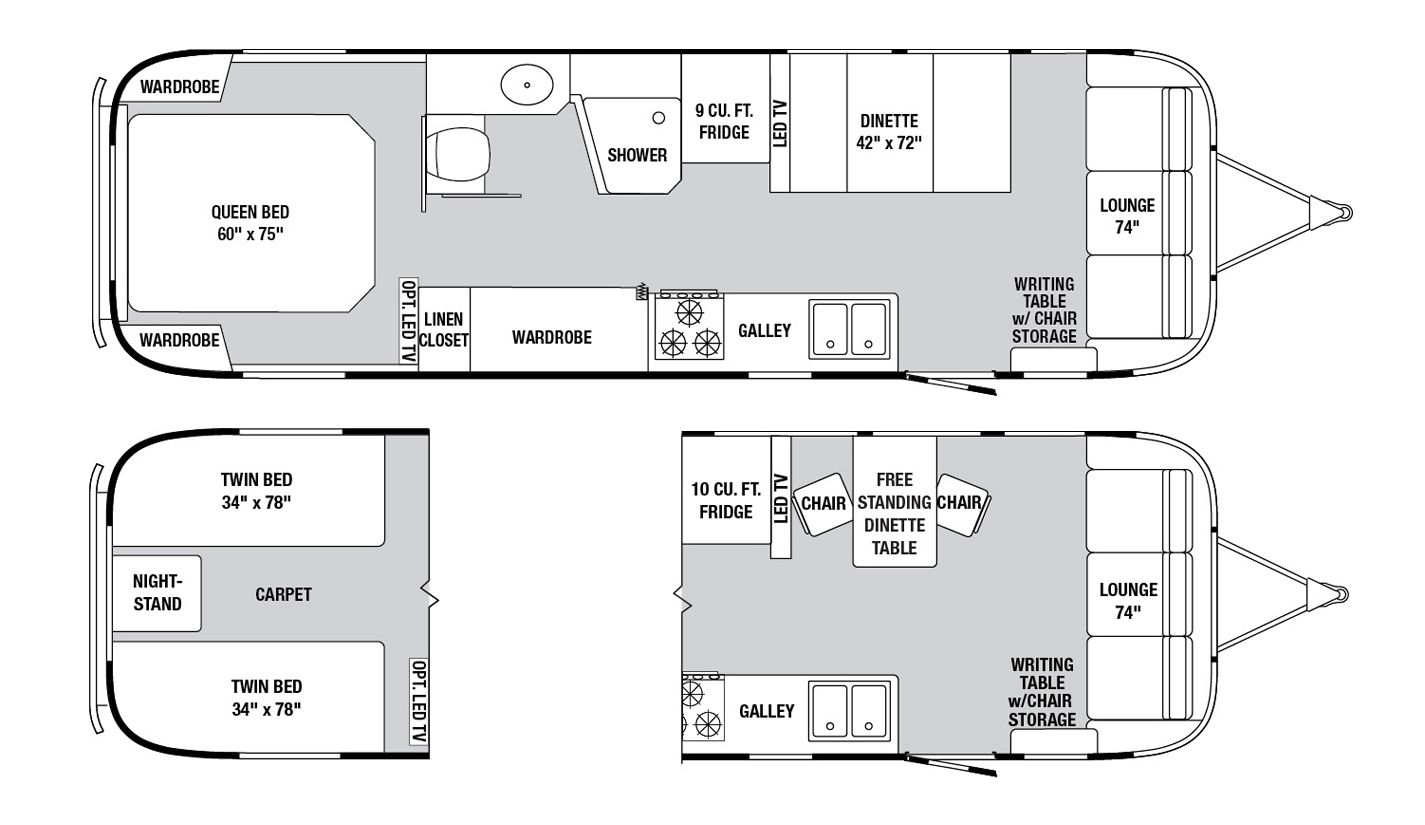 Floor Plan Airstream Land Yacht 31 Review Home Co