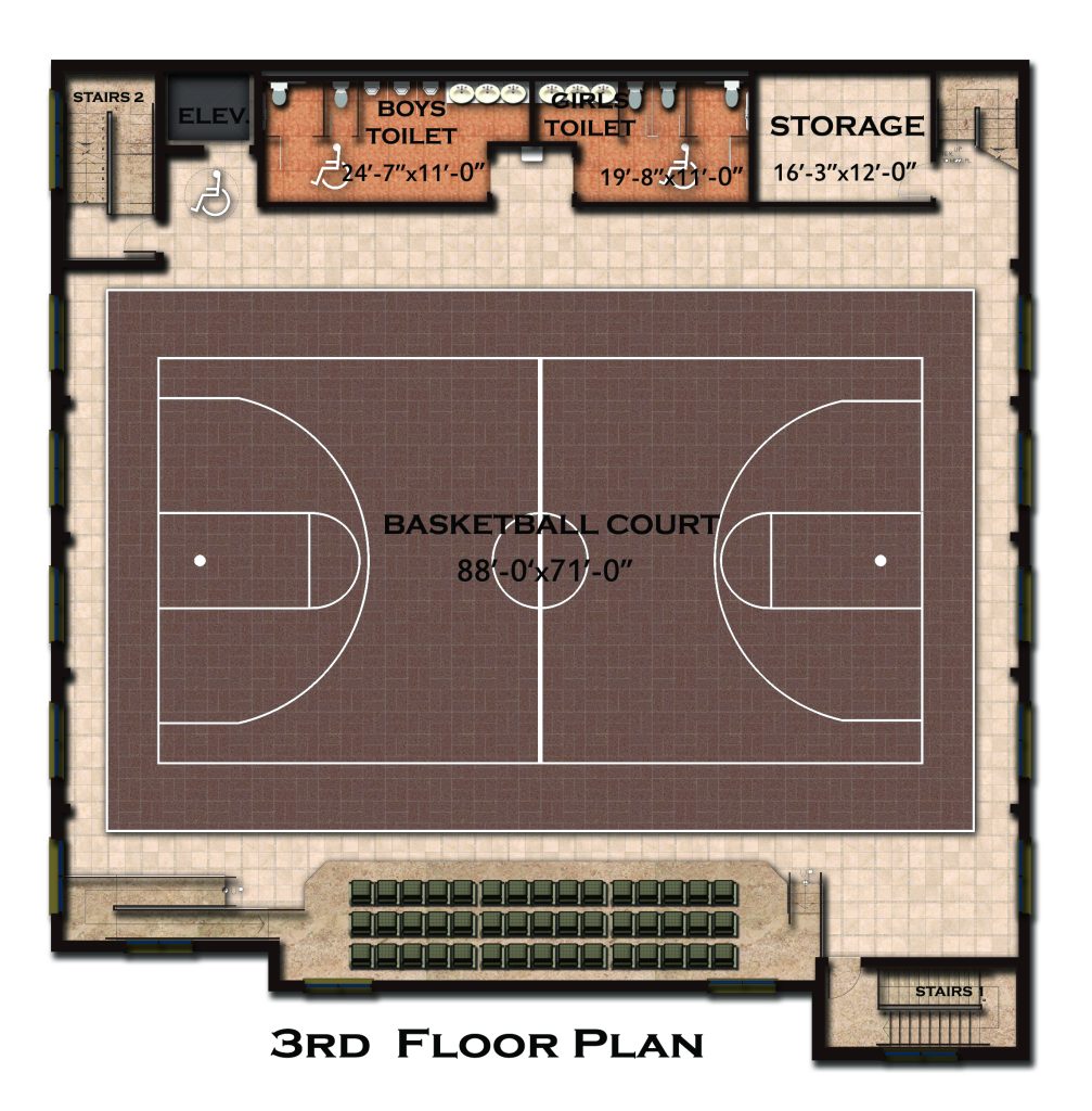 Floor Plans With Indoor Sports Court Floorplans click