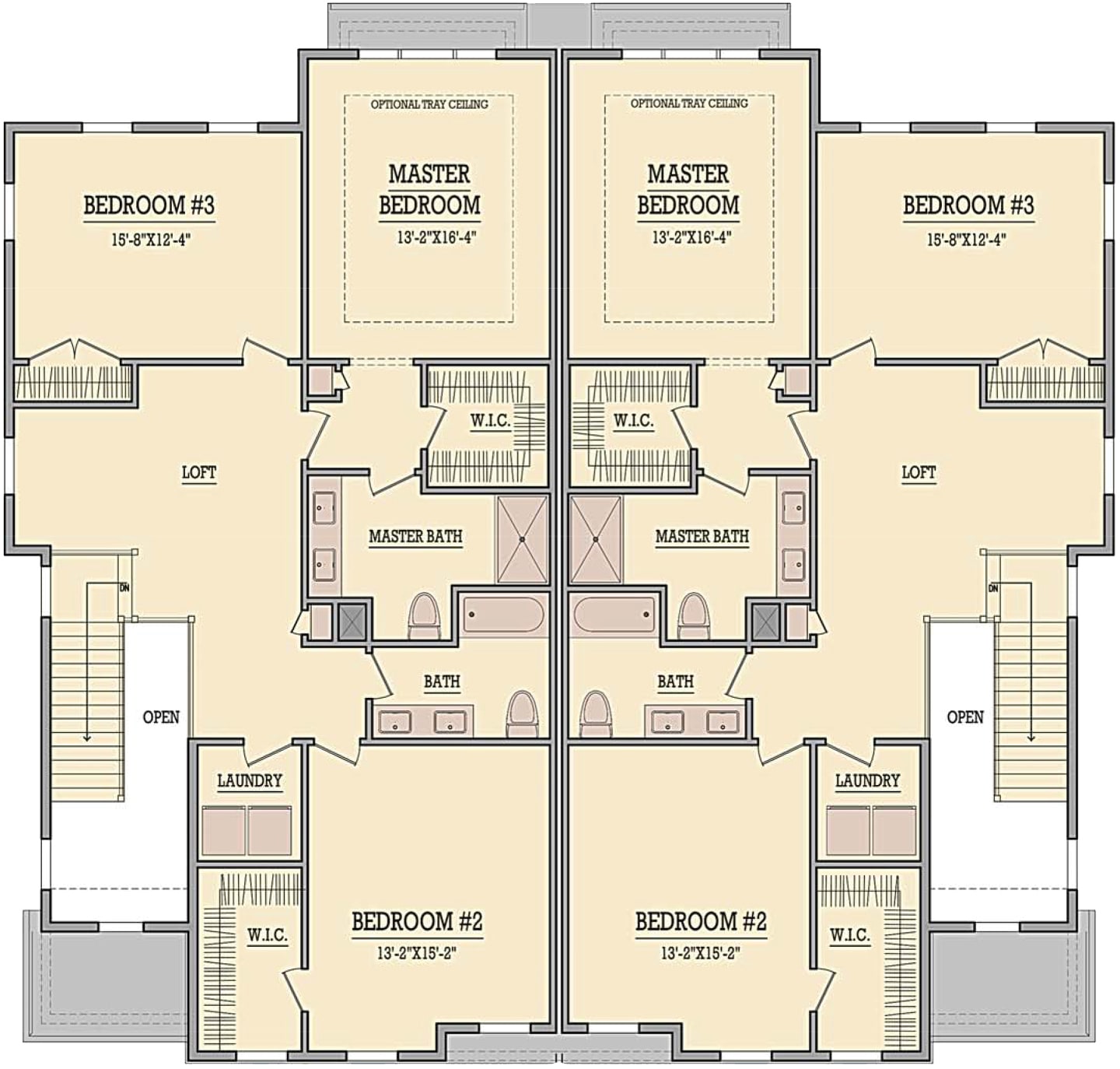 The Beacon Floor Plans The Village at Bailey's Pond