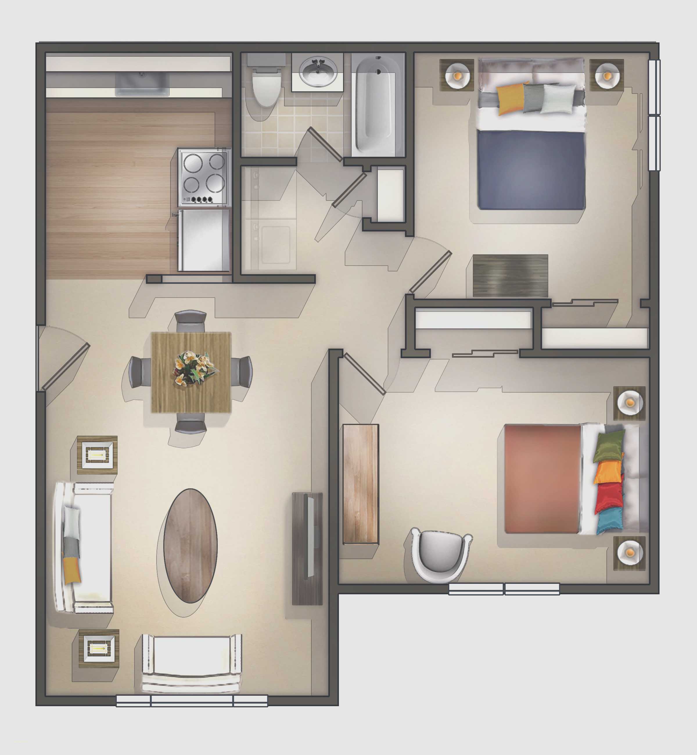 Useful Small Studio Apartment Floor Plans Gallery